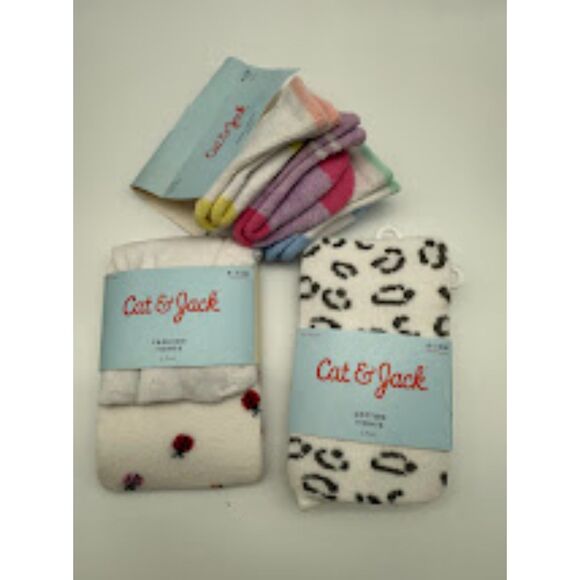 Cat & Jack tights/socks bundle 6-12 m - Picture 1 of 4